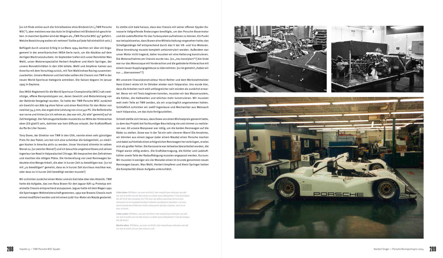 Bild: 9783945390061 | Norbert Singer - Porsche Rennsport 1970-2004 | Wilfried Müller (u. a.)