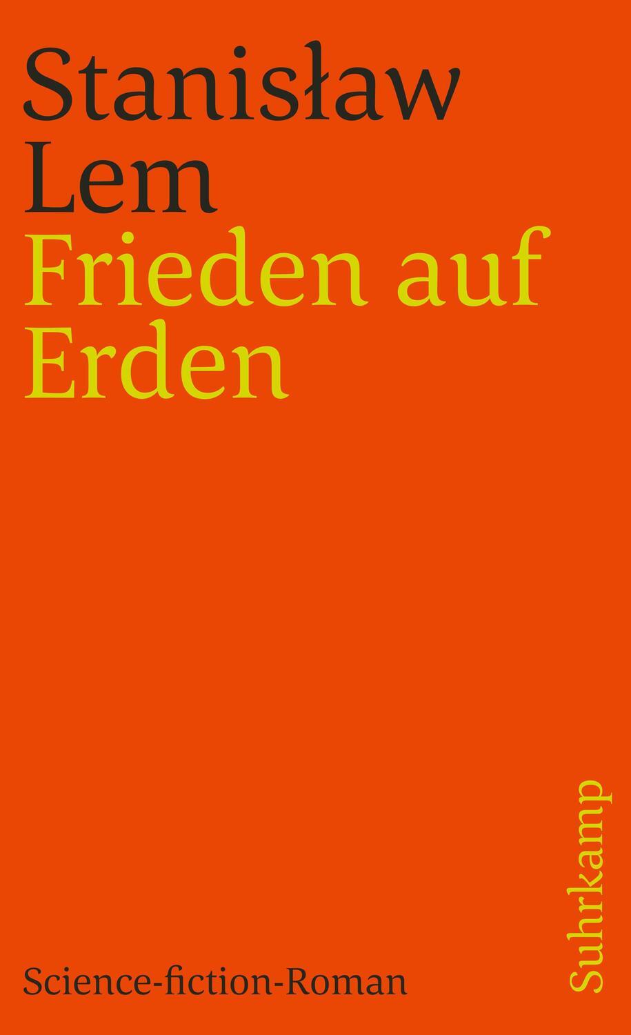 Cover: 9783518380741 | Frieden auf Erden | Stanislaw Lem | Taschenbuch | Deutsch | 1988