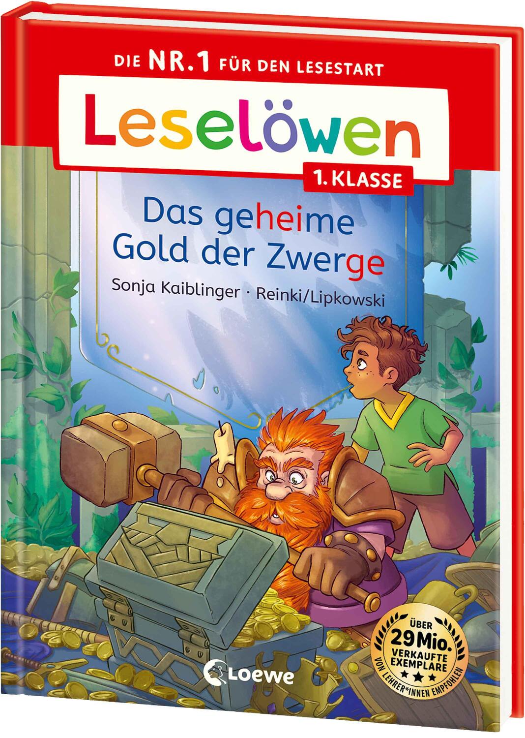 Cover: 9783743216334 | Leselöwen 1. Klasse - Das geheime Gold der Zwerge | Sonja Kaiblinger