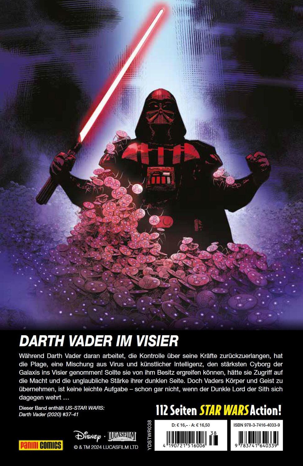 Rückseite: 9783741640339 | Star Wars Comics: Darth Vader - Dunkle Droiden | Greg Pak (u. a.)