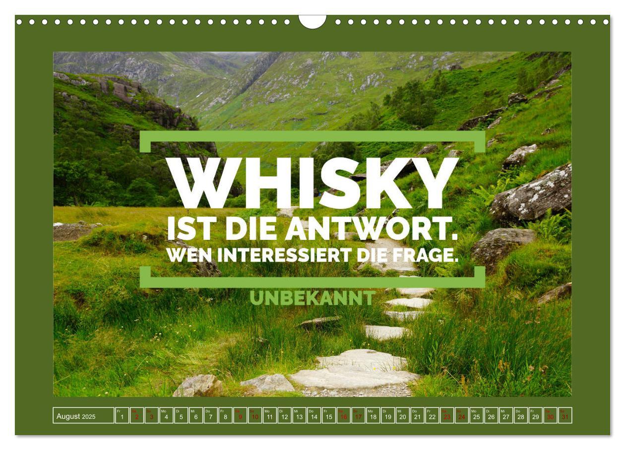 Bild: 9783435135028 | Whisky-Weisheiten (Wandkalender 2025 DIN A3 quer), CALVENDO...