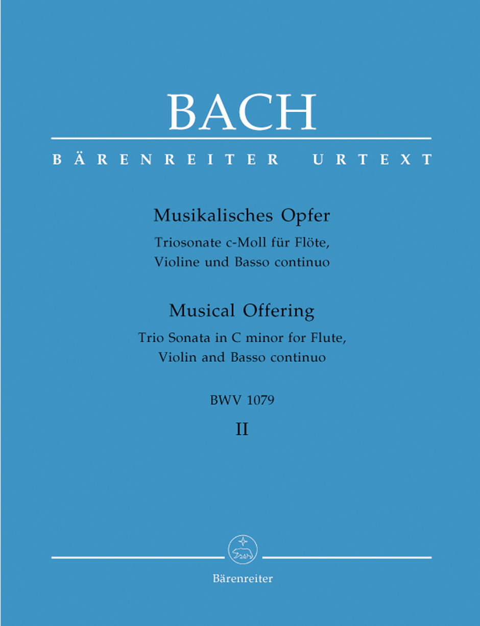 Cover: 9790006465866 | Musical Offering Vol. II | Johann Sebastian Bach | Partitur + Stimmen