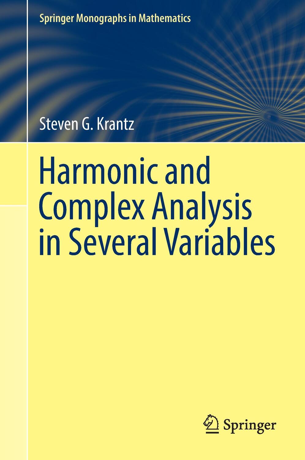 Cover: 9783319632292 | Harmonic and Complex Analysis in Several Variables | Steven G. Krantz