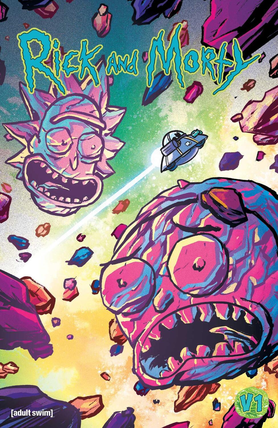 Cover: 9781637152164 | Rick and Morty Vol. 1: The Space Shake Saga Part One | Alex Firer