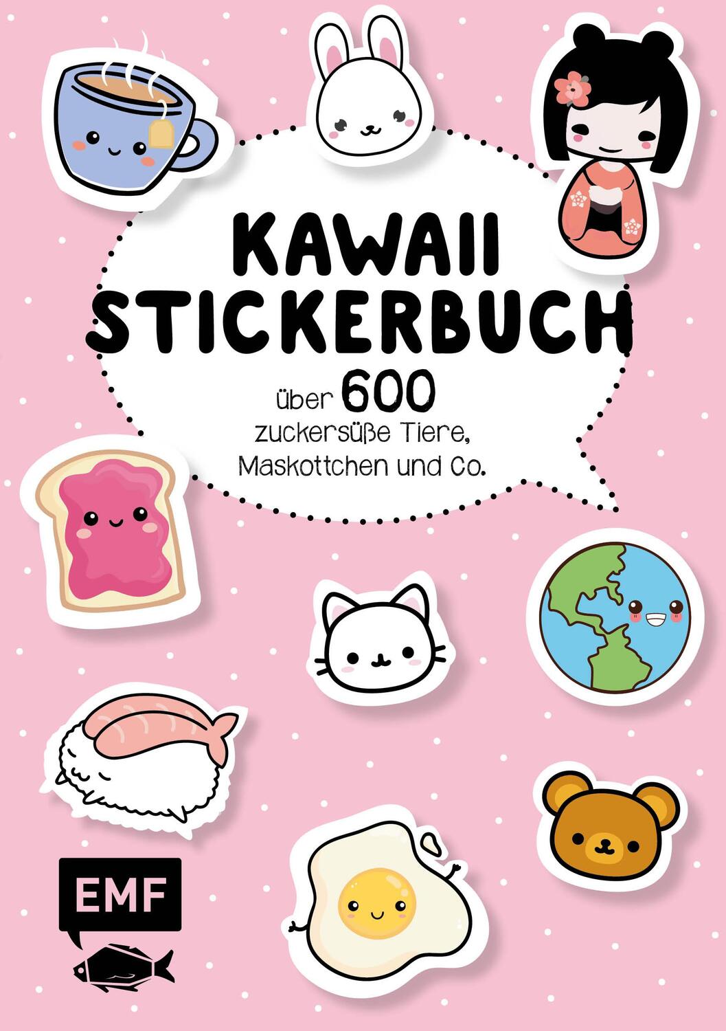 Cover: 9783960935599 | Kawaii Stickerbuch - Band 1 | Taschenbuch | 96 S. | Deutsch | 2019