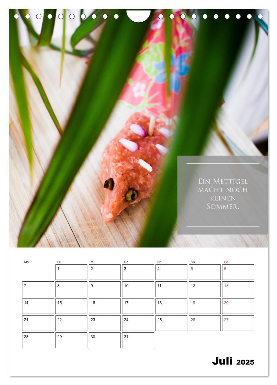 Bild: 9783435964383 | Mettkalender - Spread Some Mett. (Wandkalender 2025 DIN A4 hoch),...