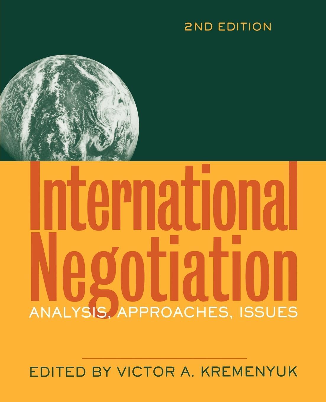Cover: 9780787958862 | International Negotiation 2e | Kremenyuk | Taschenbuch | Paperback