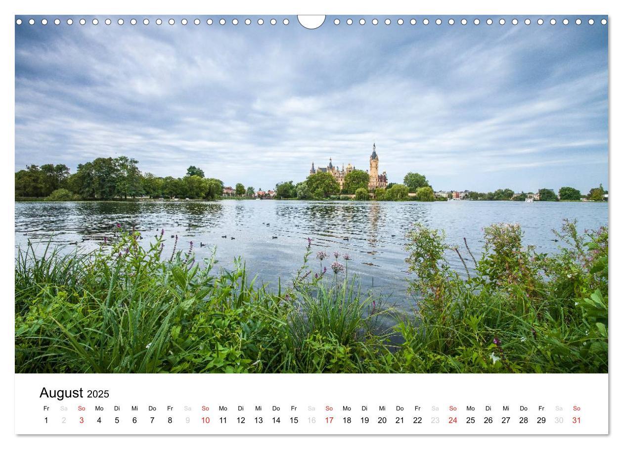 Bild: 9783435655472 | Schweriner Märchenschloss (Wandkalender 2025 DIN A3 quer), CALVENDO...