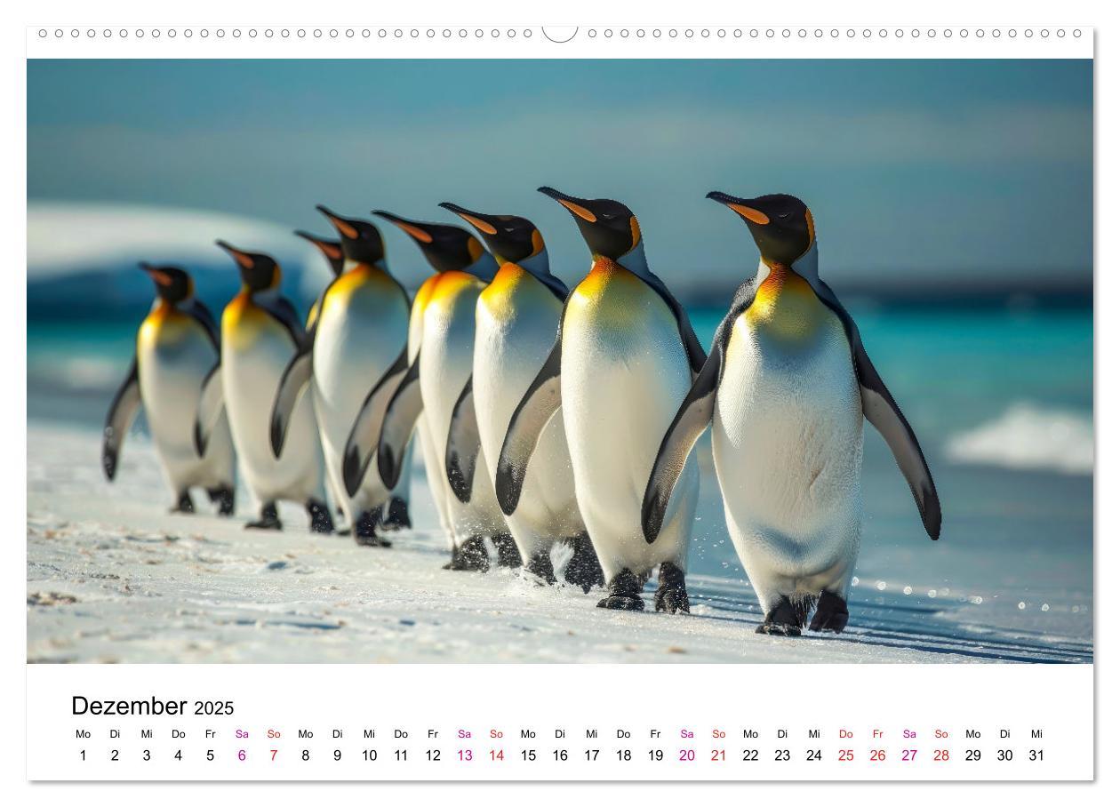 Bild: 9783457164495 | Maritim pur - Pinguine (hochwertiger Premium Wandkalender 2025 DIN...