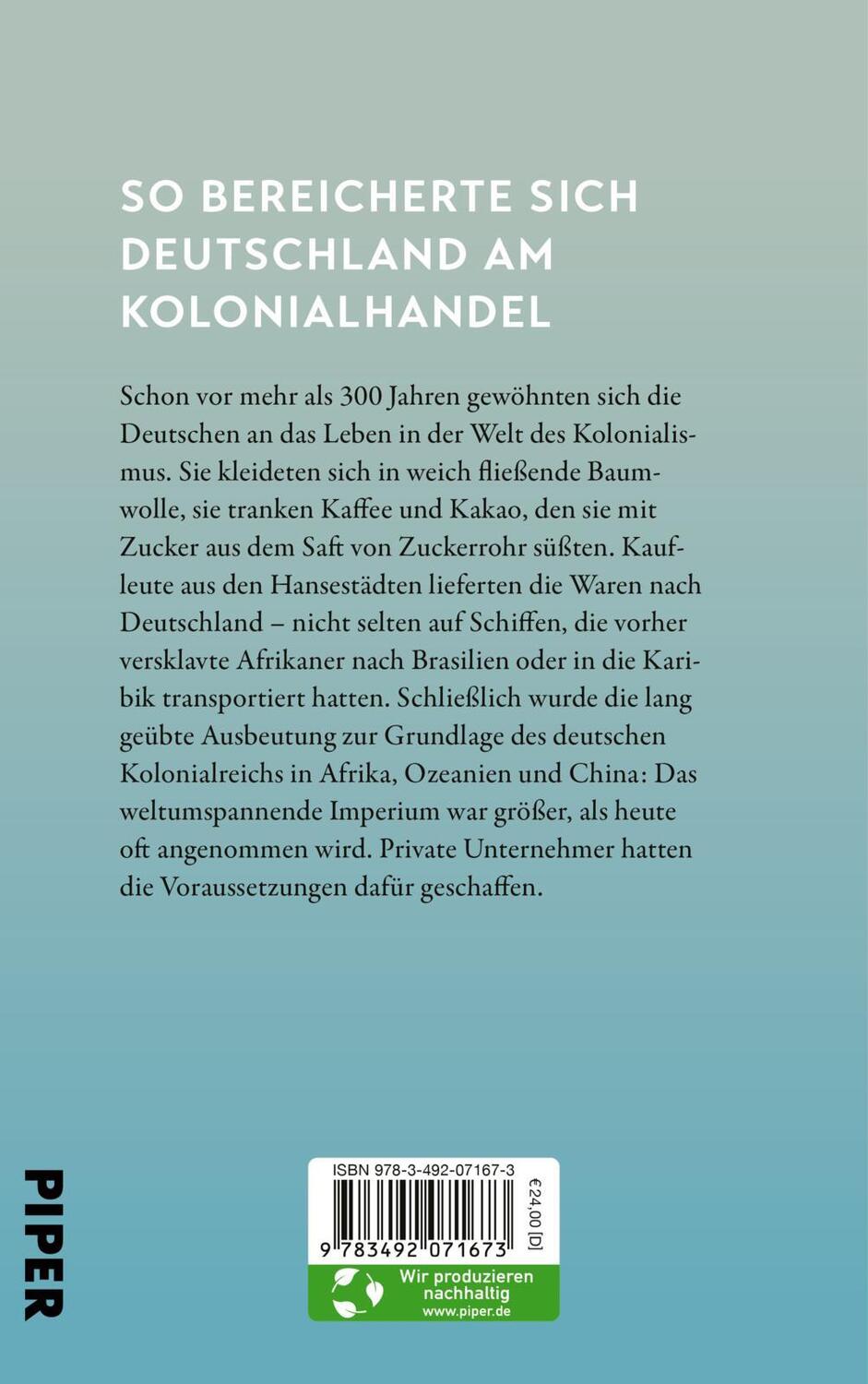Rückseite: 9783492071673 | Zucker, Schnaps und Nilpferdpeitsche | Dietmar Pieper | Buch | 352 S.