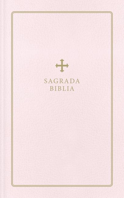 Cover: 9781400238088 | Biblia Católica, Regalos Y Ceremonias, Piel Reciclada, Rosado,...