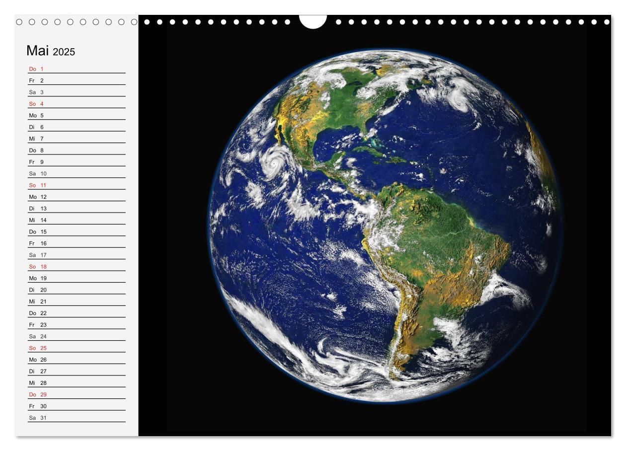 Bild: 9783435530779 | Sonne, Monde und Planeten (Wandkalender 2025 DIN A3 quer), CALVENDO...