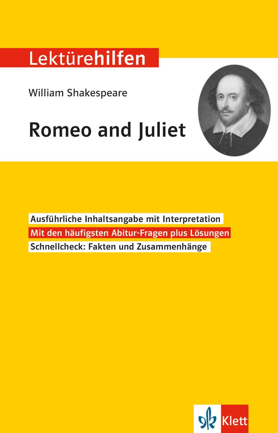 Cover: 9783129231258 | Lektürehilfen William Shakespeare "Romeo and Juliet" | Taschenbuch