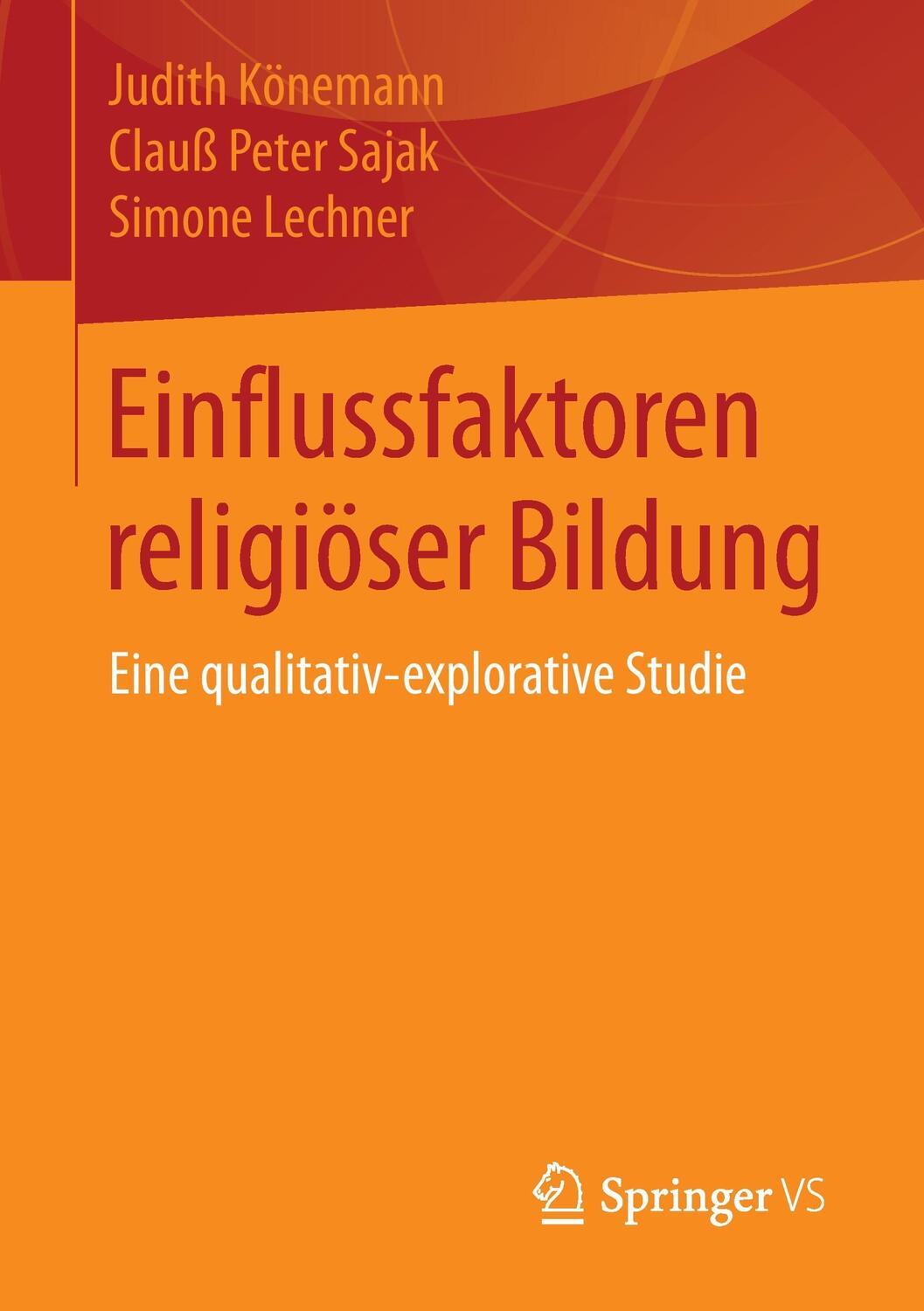 Cover: 9783658137571 | Einflussfaktoren religiöser Bildung | Judith Könemann (u. a.) | Buch