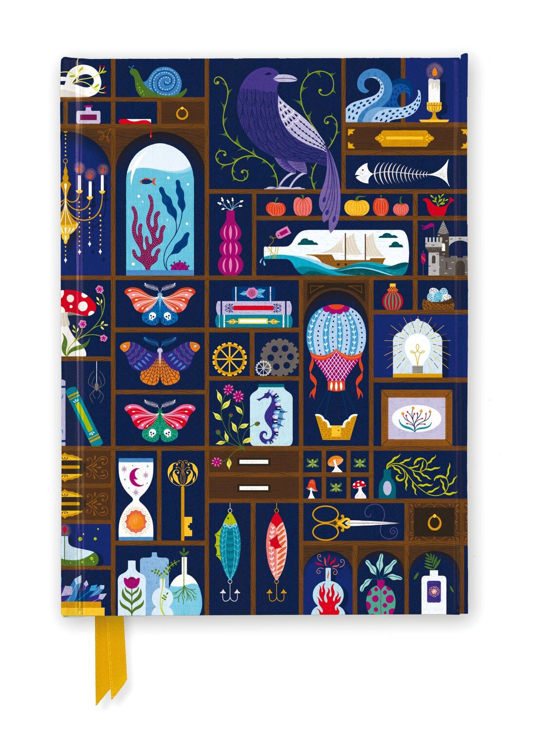 Cover: 9781804177600 | Jenny Zemanek: A Cabinet of Curiosities (Foiled Journal) | Publishing