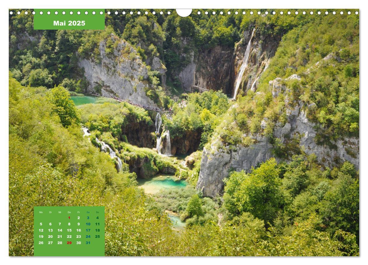 Bild: 9783435113620 | Erlebe mit mir die Wasserwelt der Plitvicer Seen (Wandkalender 2025...