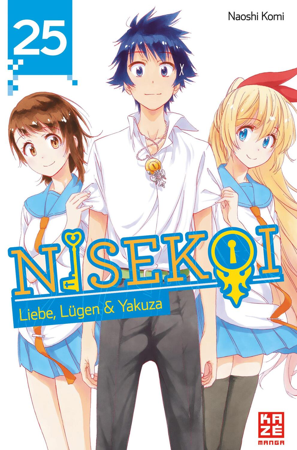 Cover: 9782889217168 | Nisekoi 25 | Liebe, Lügen & Yakuza | Naoshi Komi | Taschenbuch | 2018