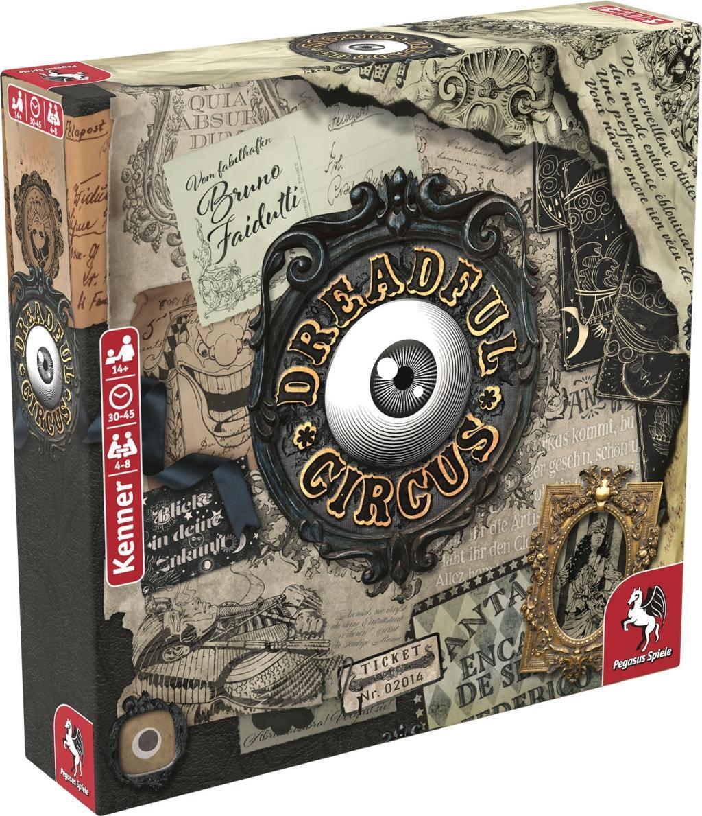 Cover: 4250231730467 | Dreadful Circus (Portal Games) | Spiel | Deutsch | 2021 | Pegasus