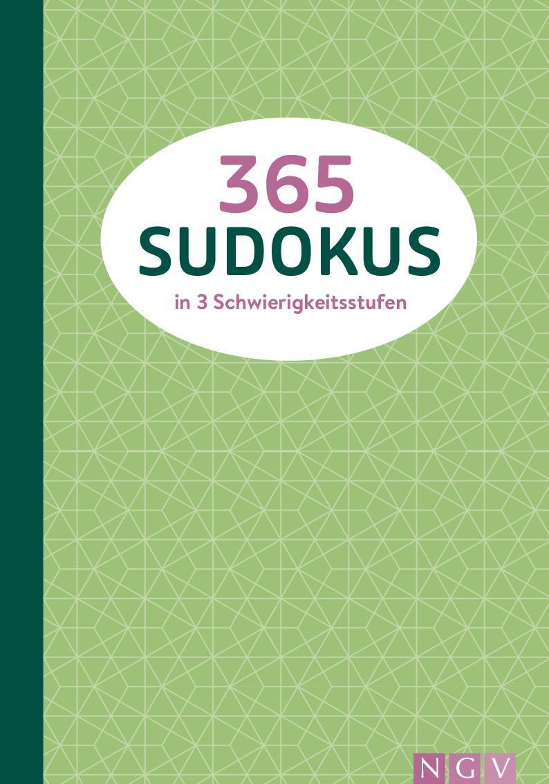 Cover: 9783625195405 | 365 Sudokus in 3 Schwierigkeitsstufen | Taschenbuch | 216 S. | Deutsch