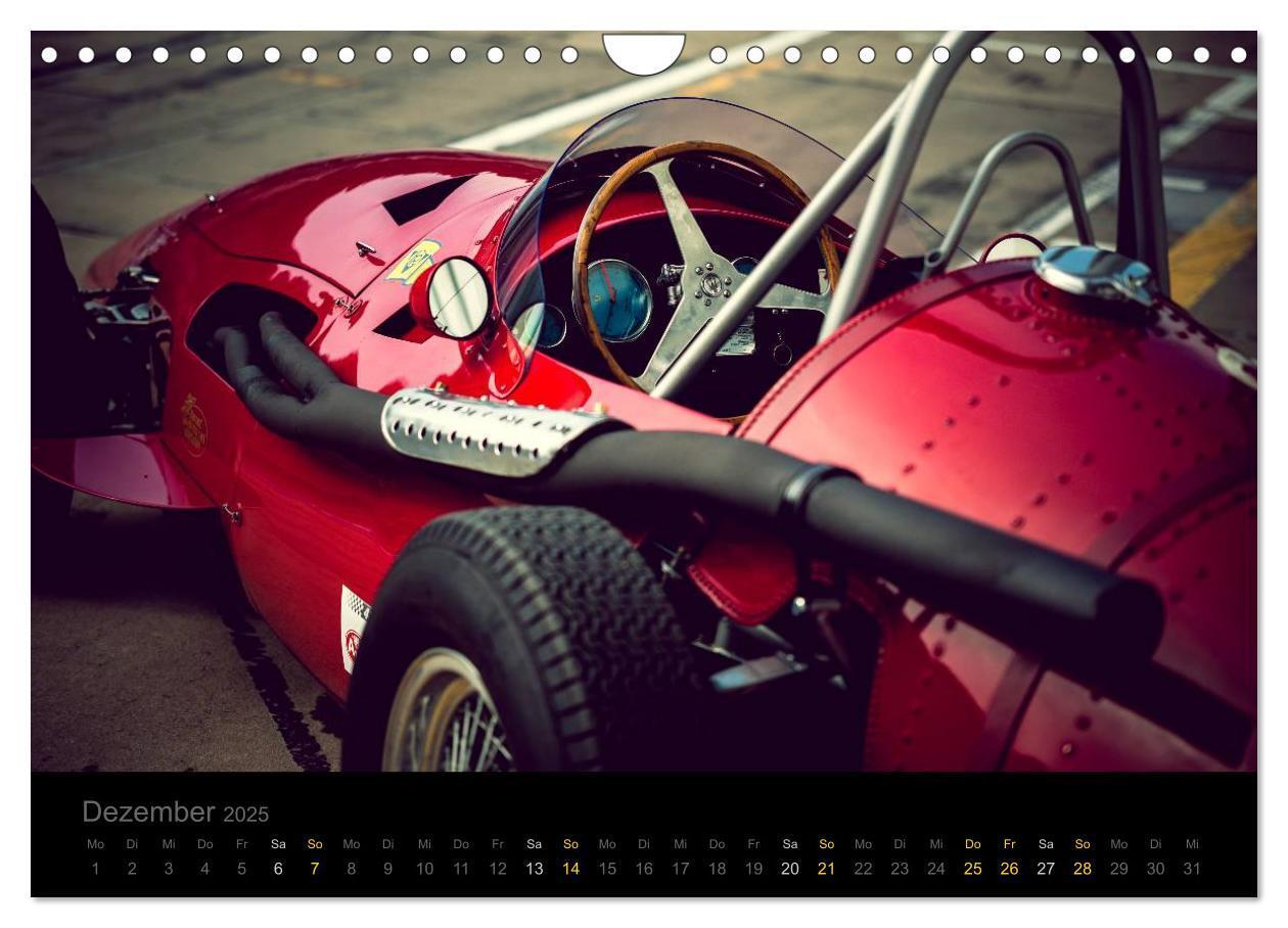 Bild: 9783435476558 | Classic Maserati Racing (Wandkalender 2025 DIN A4 quer), CALVENDO...