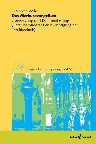 Cover: 9783846901755 | Das Markusevangelium | Volker Stolle | Buch | 416 S. | Deutsch | 2015