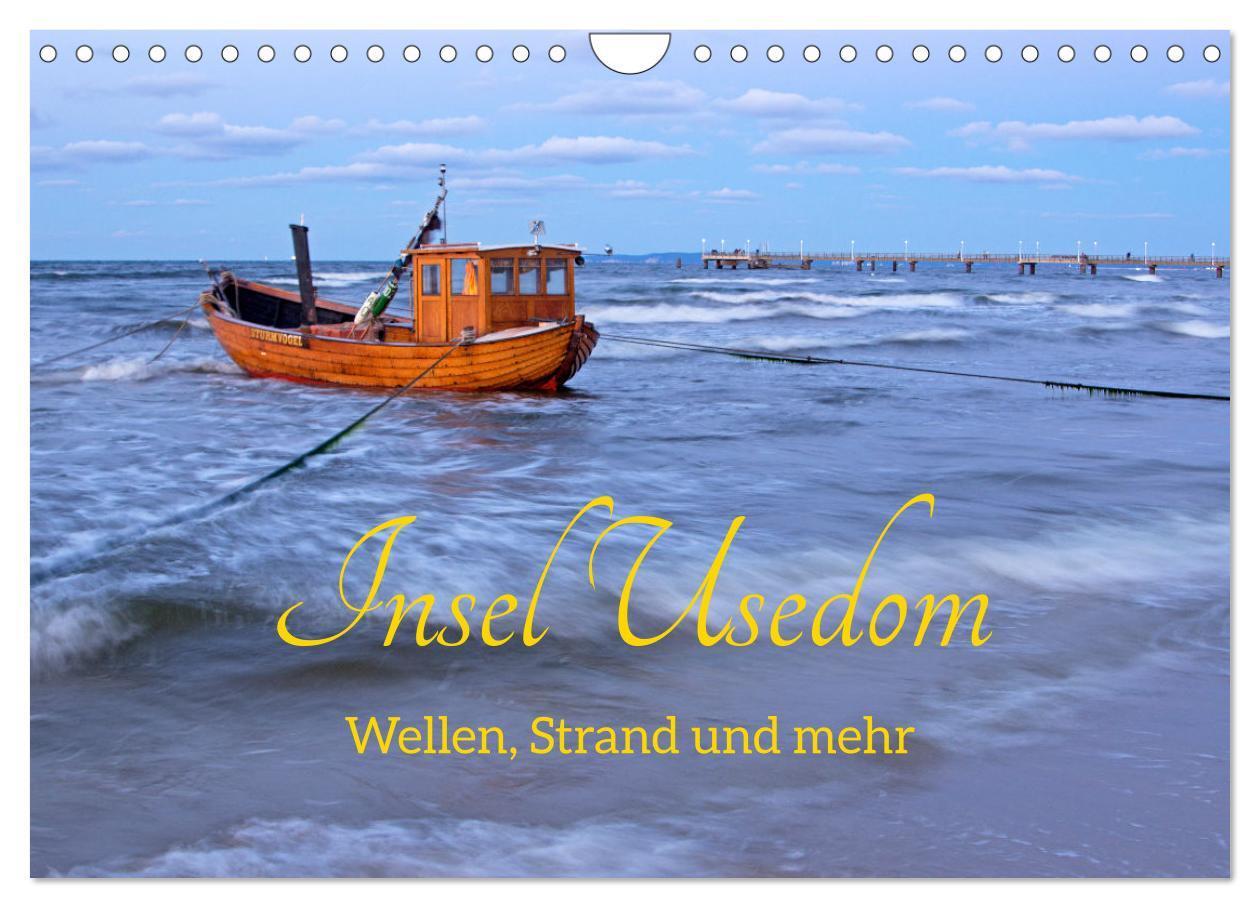 Cover: 9783675790995 | Insel Usedom - Wellen, Strand und mehr (Wandkalender 2024 DIN A4...