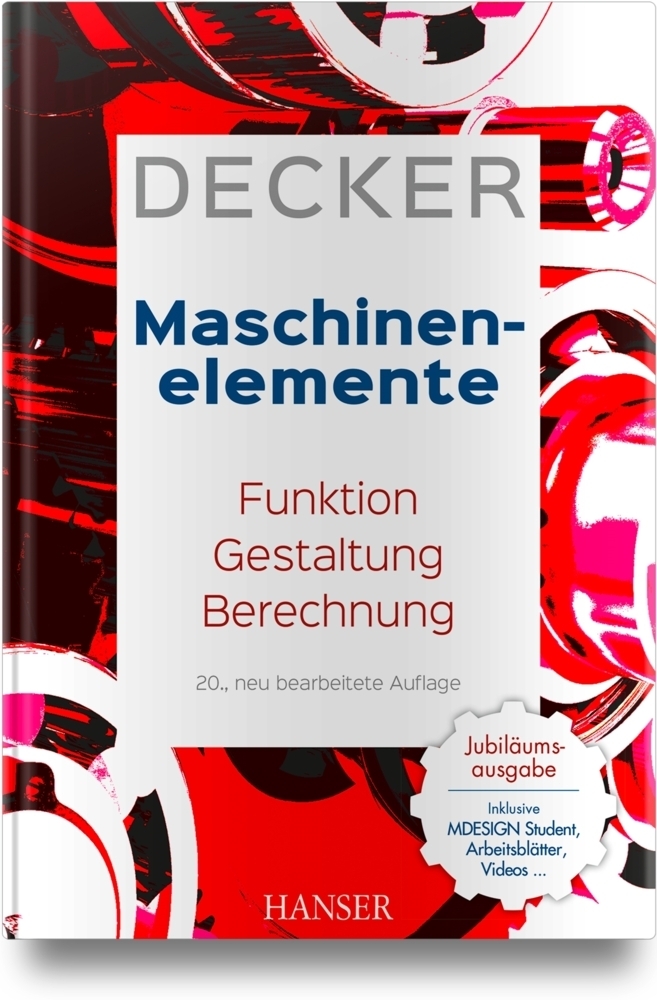 Cover: 9783446450295 | Decker Maschinenelemente, m. Sonderband "Tabellen und Diagramme" .