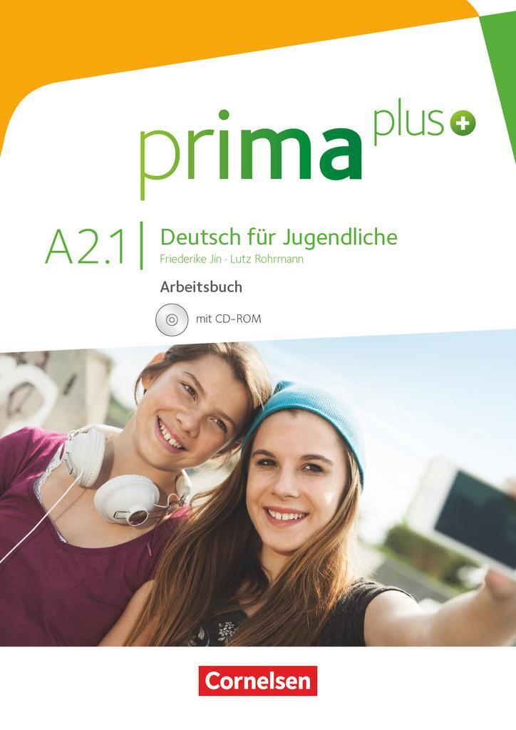 Cover: 9783061206444 | prima plus A2: Band 1. Arbeitsbuch mit CD-ROM | Friederike Jin (u. a.)
