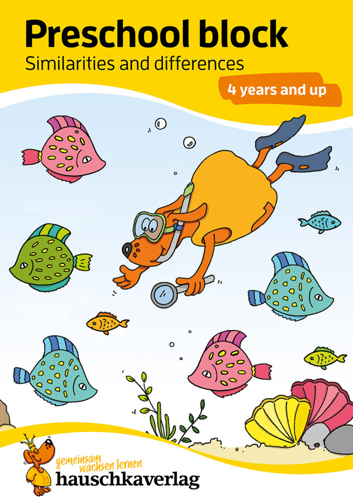 Cover: 9783881007375 | Preschool block - Similarities & differences 4 years and up, A5-Block