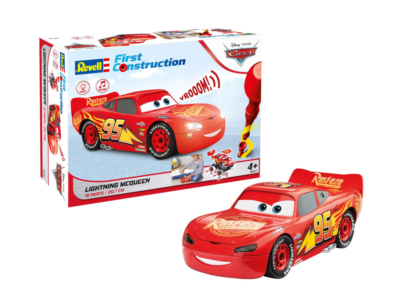 Cover: 4009803009209 | Lightning McQueen Disney Cars Auto mit Licht & Sound | Stück | 2022