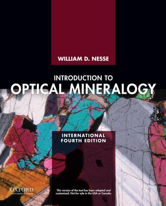 Cover: 9780199846283 | Introduction to Optical Mineralogy | William Nesse | Taschenbuch