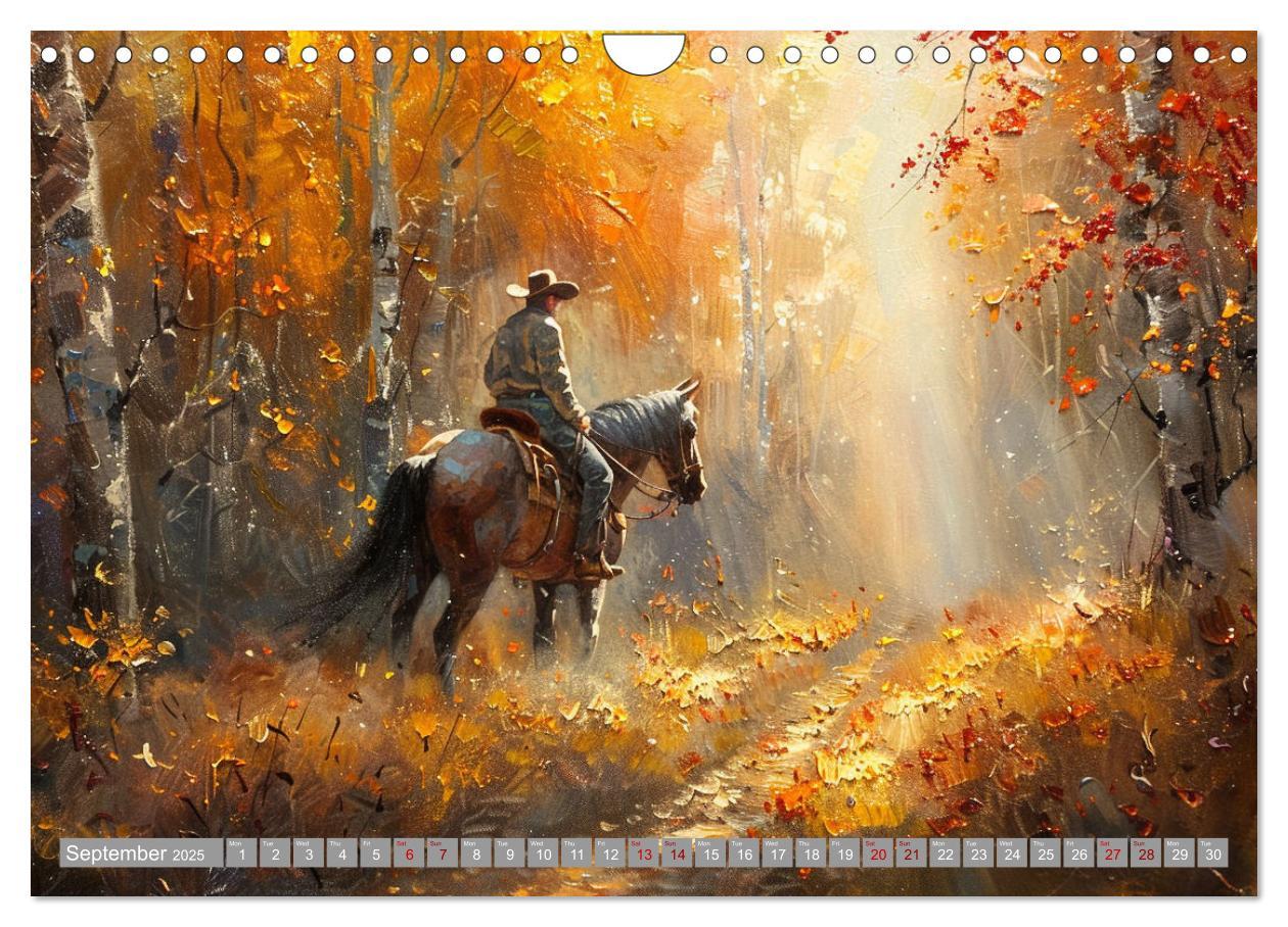 Bild: 9781325977888 | Horses, Power and Freedom (Wall Calendar 2025 DIN A4 landscape),...