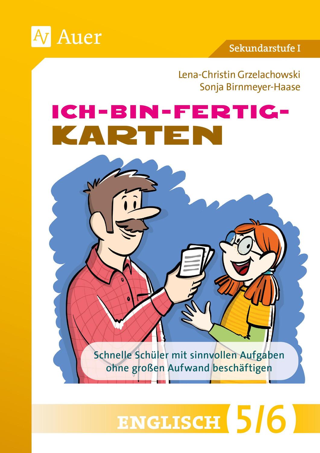 Cover: 9783403086840 | Ich-bin-fertig-Karten Englisch Klassen 5-6 | Birnmeyer-Haase (u. a.)