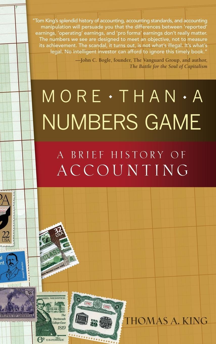 Cover: 9780470008737 | More Than a Numbers Game | A Brief History of Accounting | King | Buch