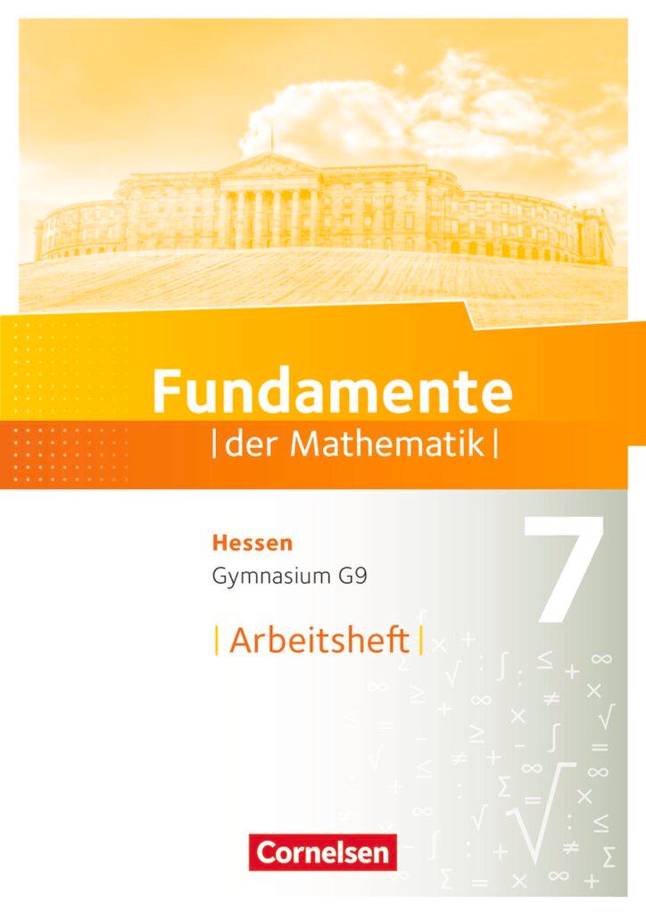 Cover: 9783060092000 | Fundamente der Mathematik 7. Schuljahr - Hessen - Arbeitsheft mit...