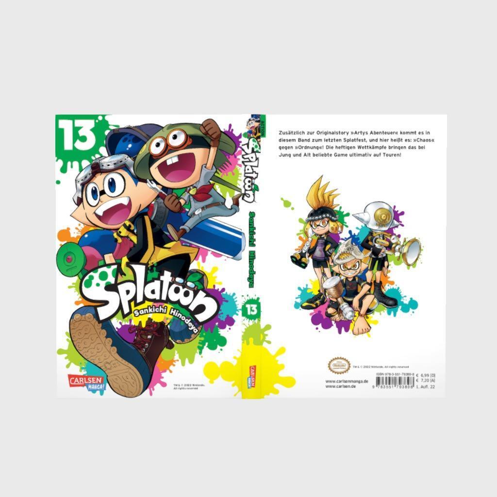 Bild: 9783551793898 | Splatoon 13 | Das Nintendo-Game als Manga! Ideal für Kinder und Gamer!