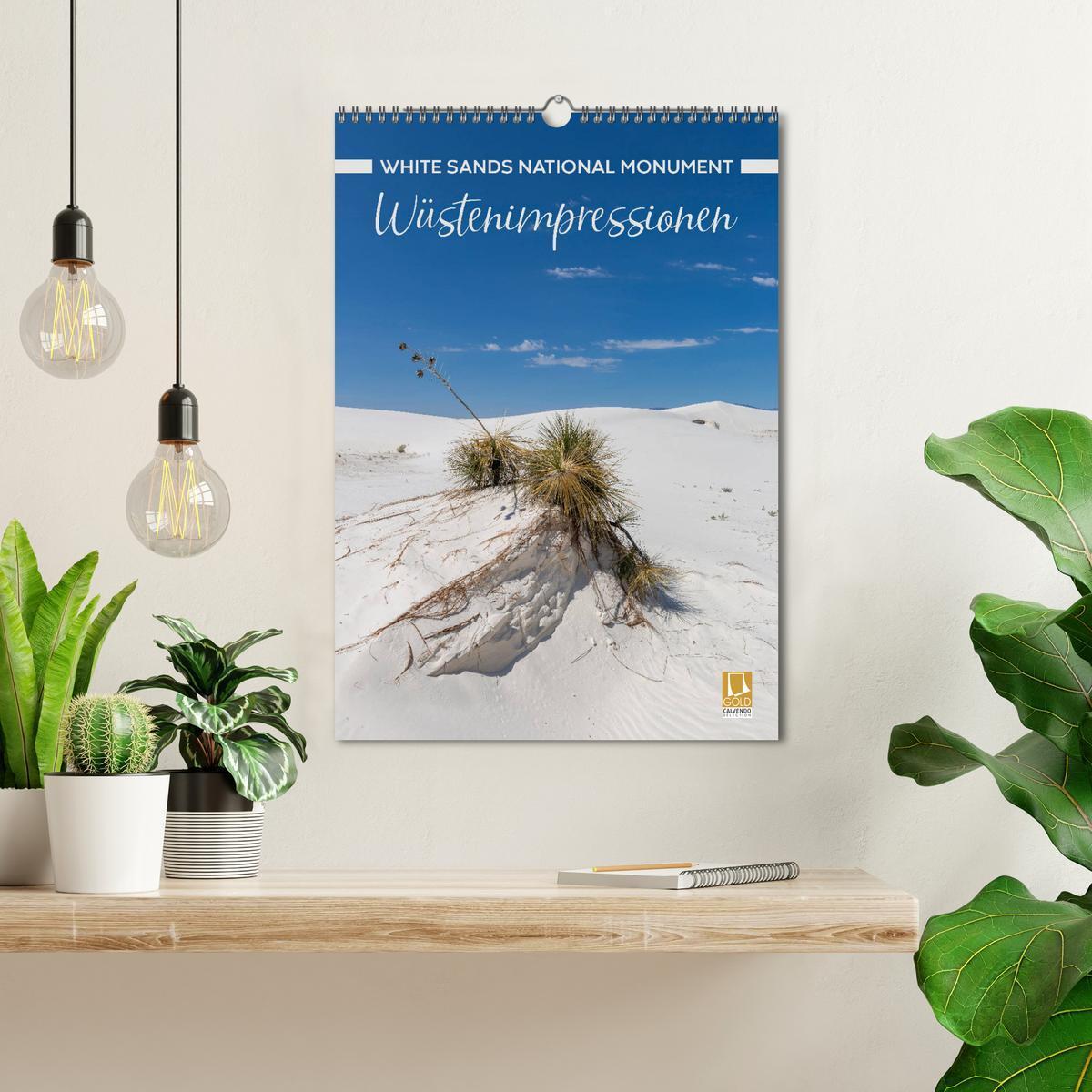 Bild: 9783435962471 | WHITE SANDS NATIONAL MONUMENT Wüstenimpressionen (Wandkalender 2025...