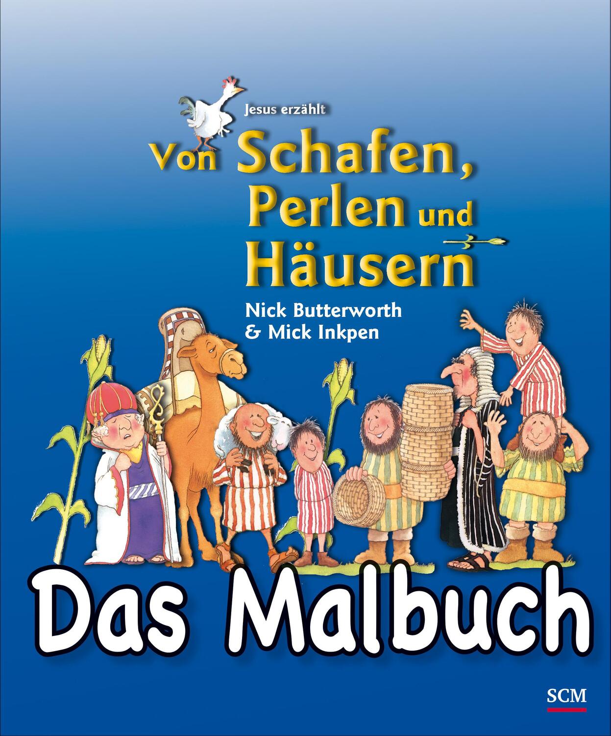 Cover: 9783417287882 | Von Schafen, Perlen und Häusern - Das Malbuch | Butterworth (u. a.)