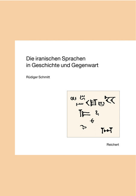 Cover: 9783895001505 | Die iranischen Sprachen in Geschichte und Gegenwart | Rüdiger Schmitt