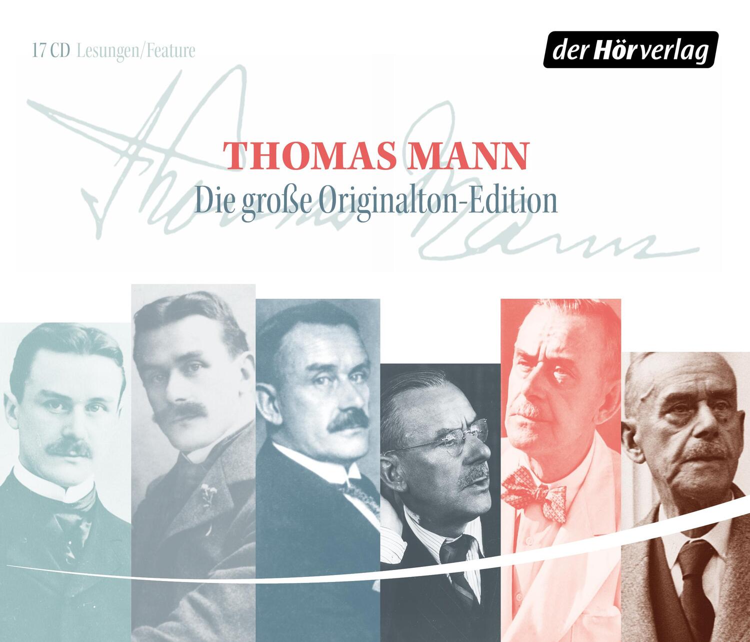 Bild: 9783844517408 | Die große Originalton-Edition | Thomas Mann | Audio-CD | 17 Audio-CDs