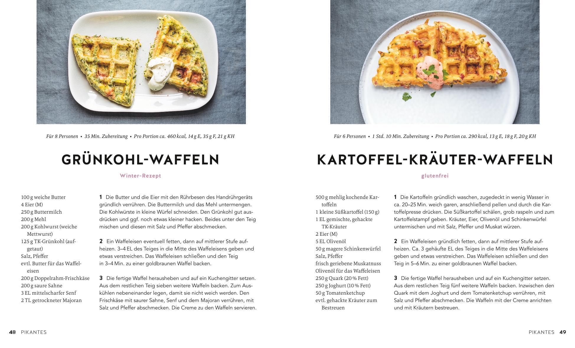 Bild: 9783833896620 | Waffeln | Mal süß, mal herzhaft | Angelika Ilies | Taschenbuch | 64 S.