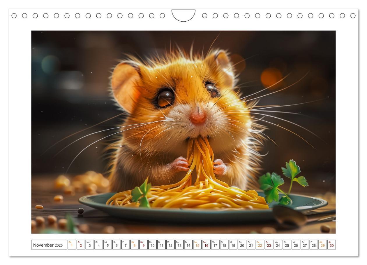 Bild: 9783435069958 | Lustige Hamster (Wandkalender 2025 DIN A4 quer), CALVENDO...