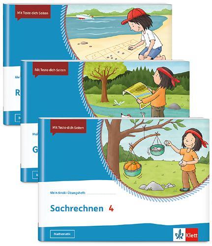 Cover: 9783121621910 | Mein Anoki-Übungsheft. Paket Mathematik 4. Richtig rechnen,...