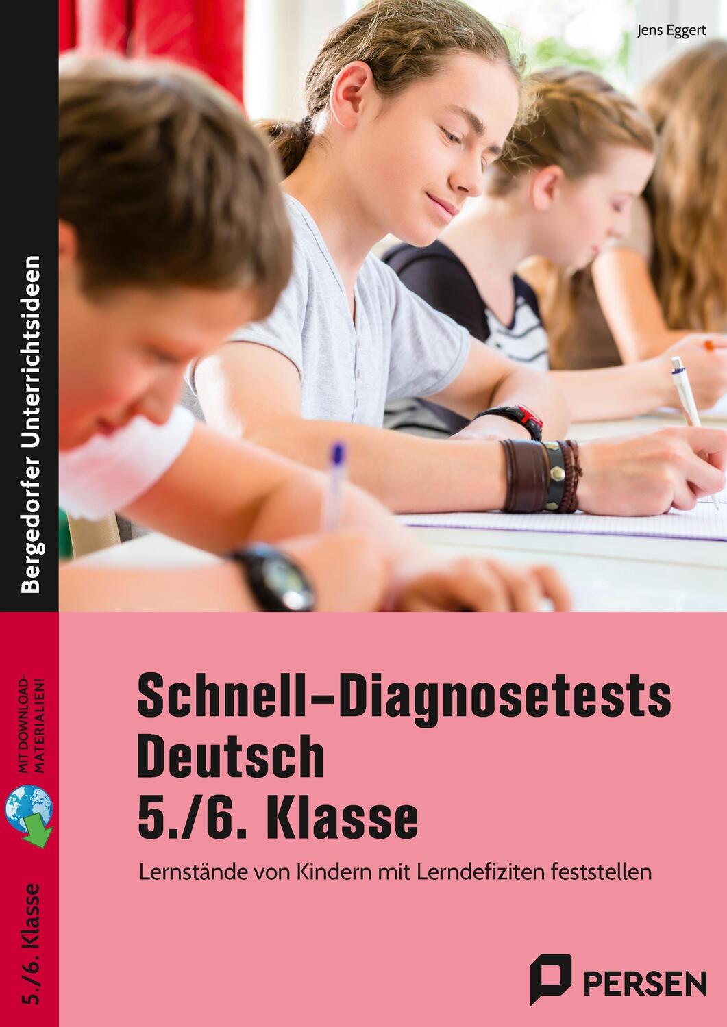Cover: 9783403210900 | Schnell-Diagnosetests Deutsch 5./6. Klasse | Jens Eggert | Bundle
