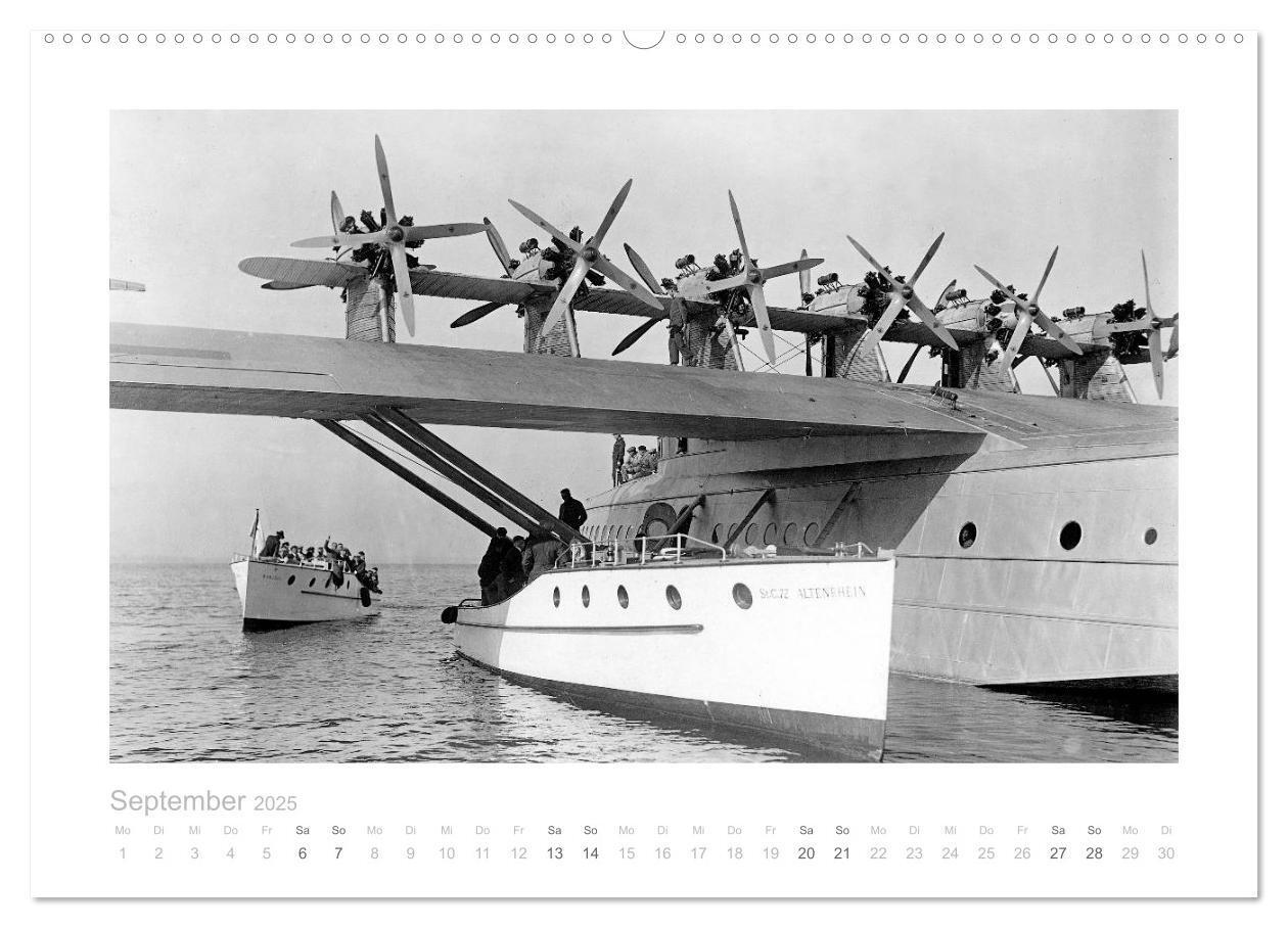 Bild: 9783435446681 | Reise mit dem Flugschiff - Dornier (Wandkalender 2025 DIN A2 quer),...