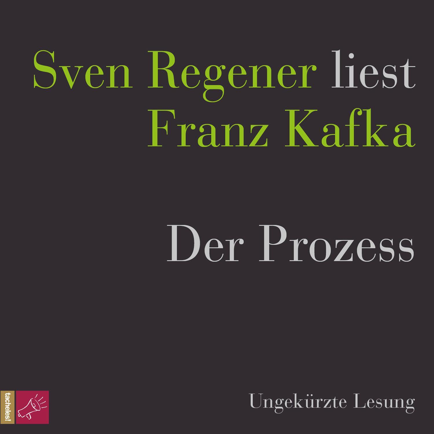 Cover: 9783864843990 | Der Prozess | Sven Regener liest Franz Kafka | Franz Kafka | Audio-CD
