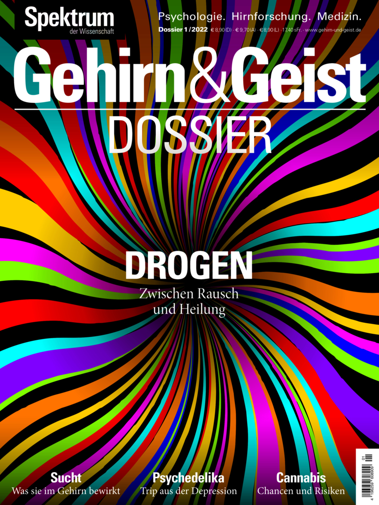 Cover: 9783958926363 | Gehirn&amp;Geist Dossier - Drogen | Zwischen Rausch und Heilung | Buch