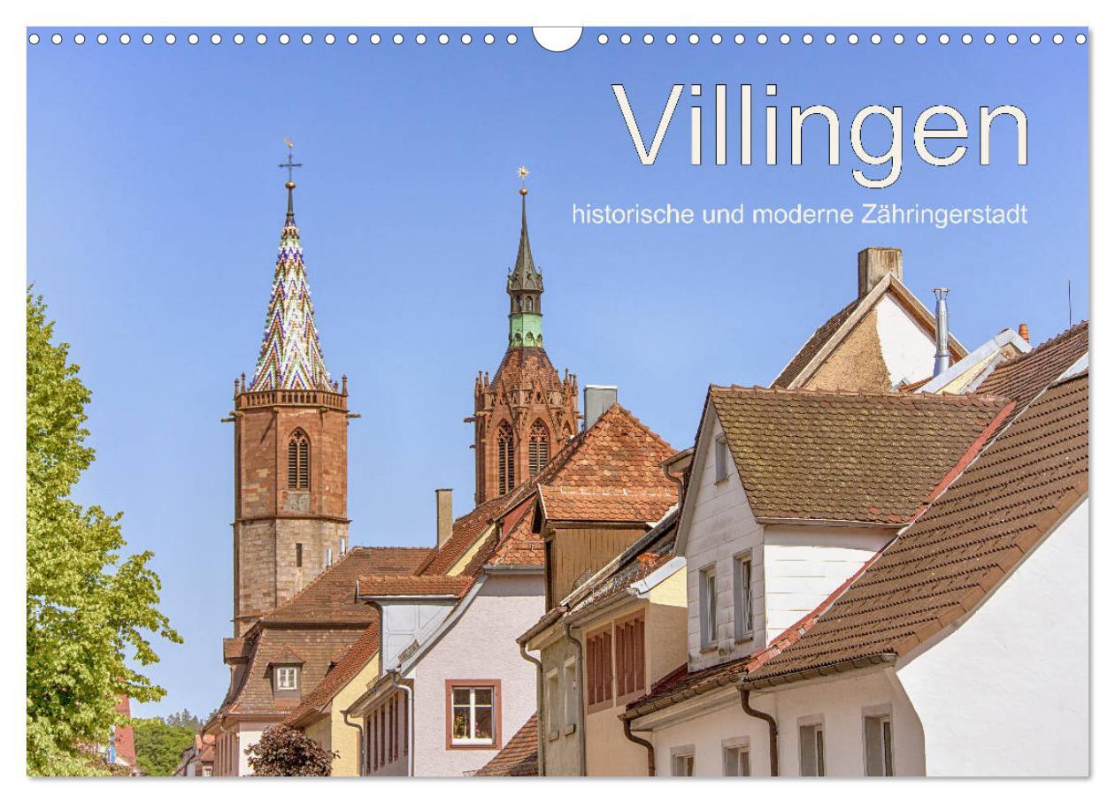 Cover: 9783435226634 | Villingen - historische und moderne Zähringerstadt (Wandkalender...