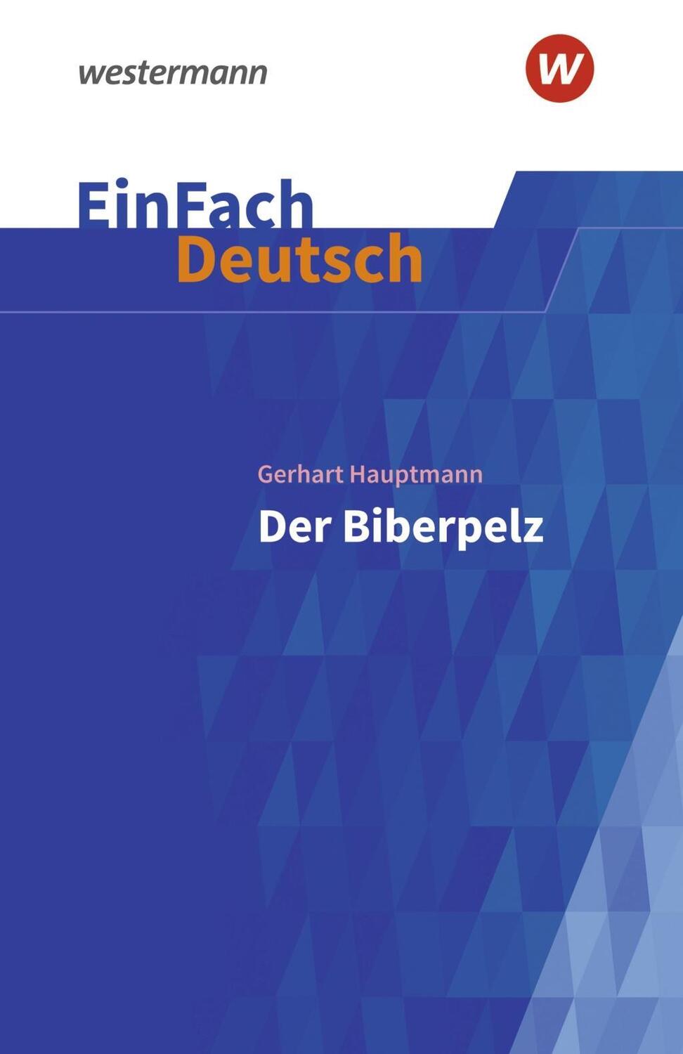 Cover: 9783140226790 | Gerhart Hauptmann: Der Biberpelz | Silvia Nöger | Taschenbuch | 104 S.