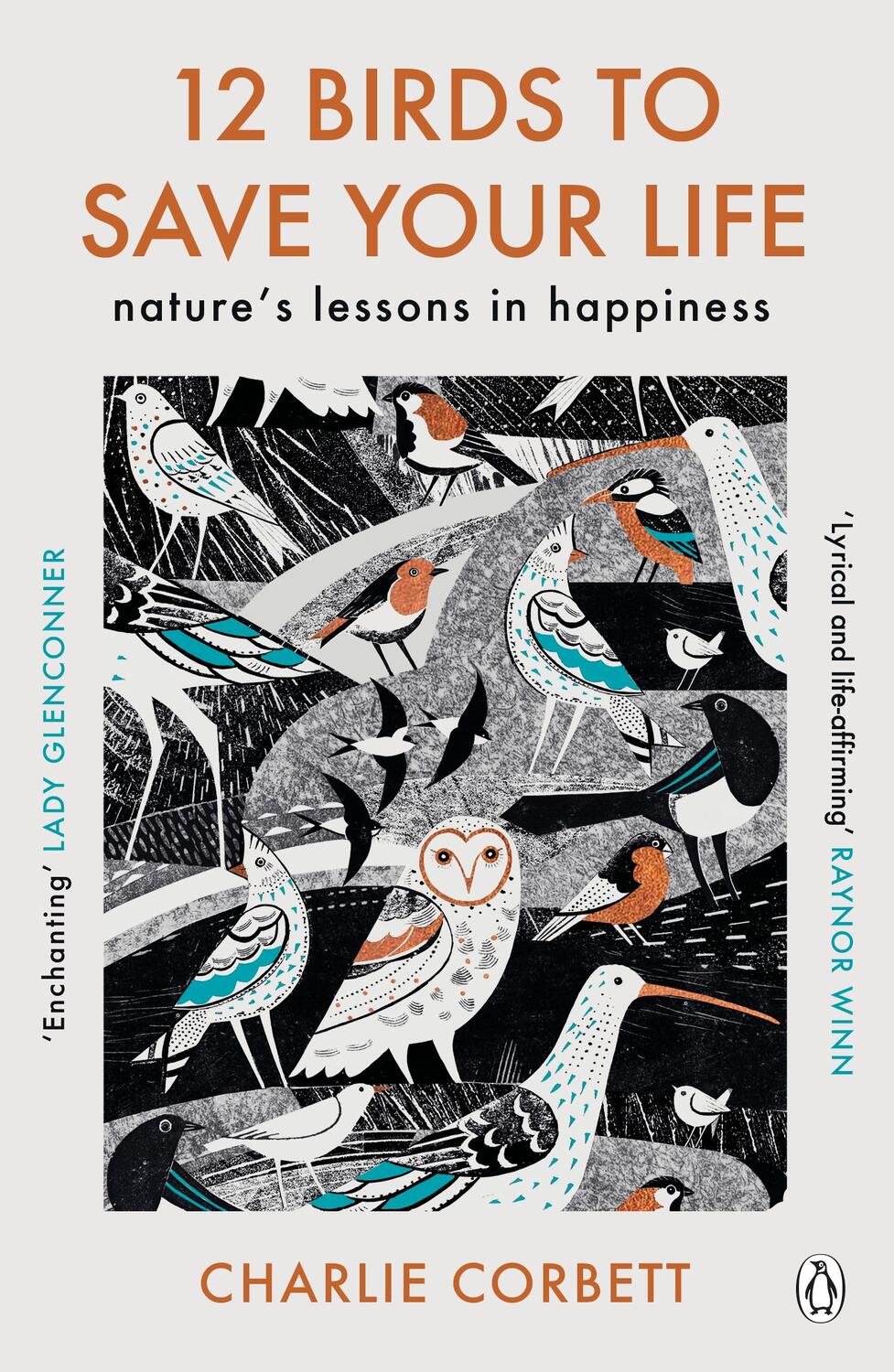 Cover: 9781405949217 | 12 Birds to Save Your Life | Nature's Lessons in Happiness | Corbett